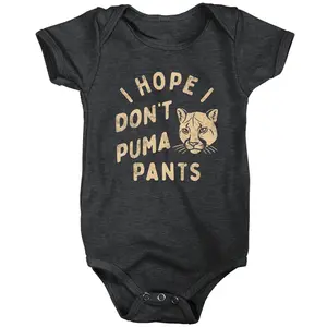 Newborn Onesies I Hope I Dont Puma Pants, Cute Baby Onesie, Baby Shower Gift, Grandparent Baby Announcement Onesie, Baby Clothes, Coming Home Cute Outfit, Funny Baby Onesie BodySuit or Toddler T-Shirt, Gift for kids, Gift for new moms funny baby