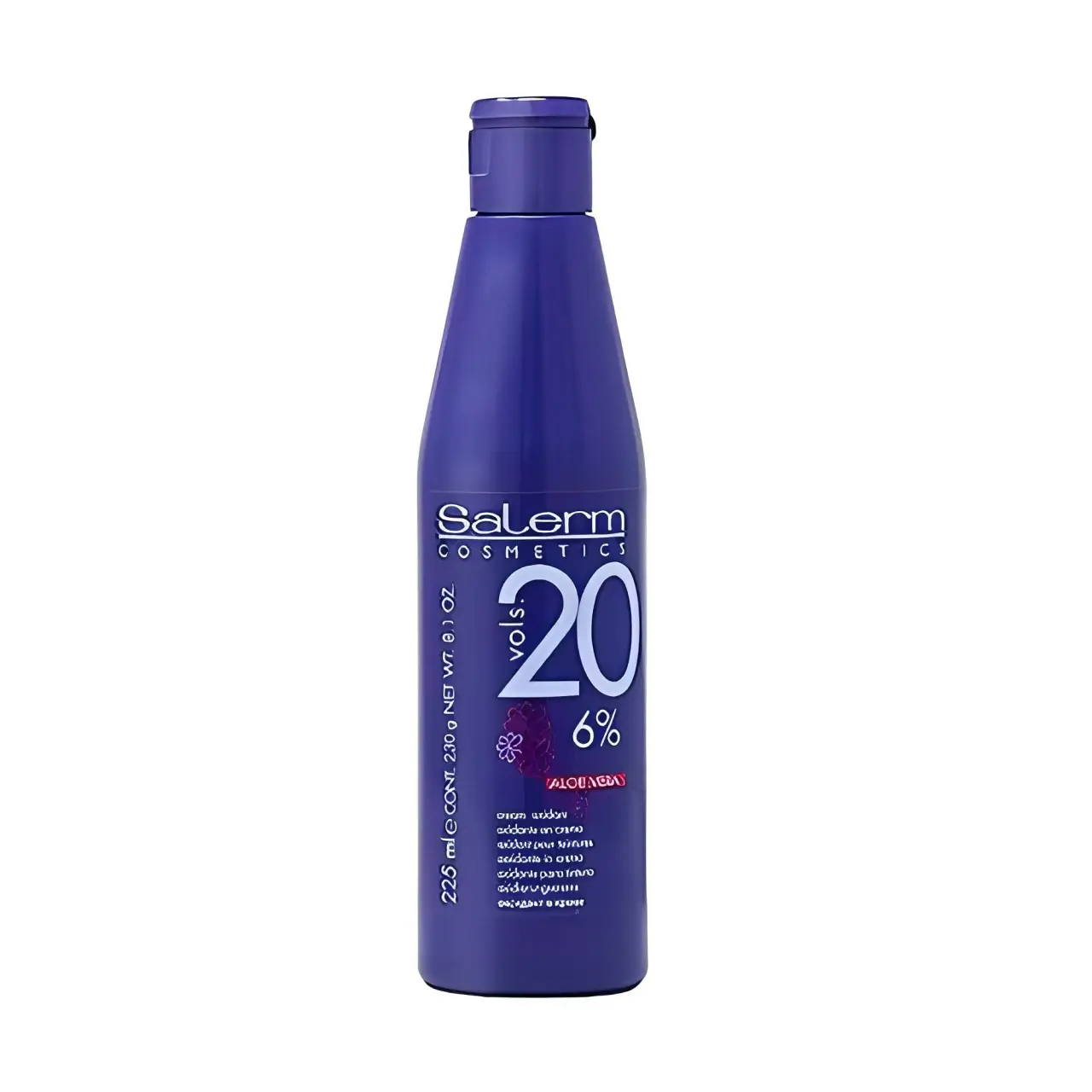 Salerm Cosmetics Cream Oxidant Volume 20 with Aloe Vera, 8.1 Ounce Bowl Haircare Bowl Haircare Keratin Moisture Lightening Moisturizer