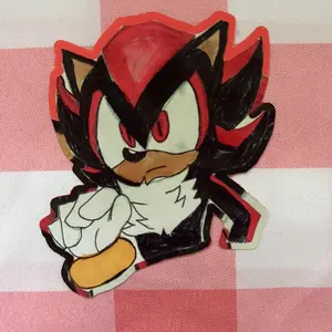 Shadow the hedgehog sticker