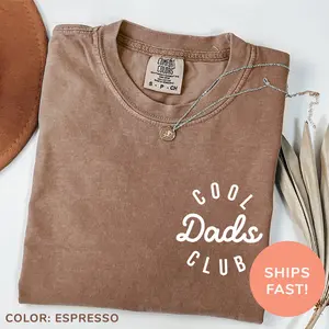 Comfort Colors Cool Dads Club Shirt, Father's Day Shirt, Best Daddy Shirt, Cool Dad Shirt, Gift for Daddy