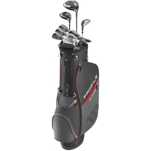 Wilson Men's Profile Platinum Complete Golf Club Package Set Right Handed Stand Bag & 10 Clubs Driver to Putter