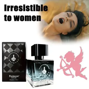 Pheromone Men's Perfume: A fresh, long-lasting cologne, 50 ml, rich oriental fragrance, designed to attract women, travel size, woody citrus notes, aromatic citrus notes Lightweight Scent