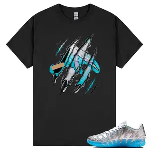 Scratch Shirt To Match Ja 3  Matching Tee T-Rex Shirt Ja 3 Cloud Island Shirt