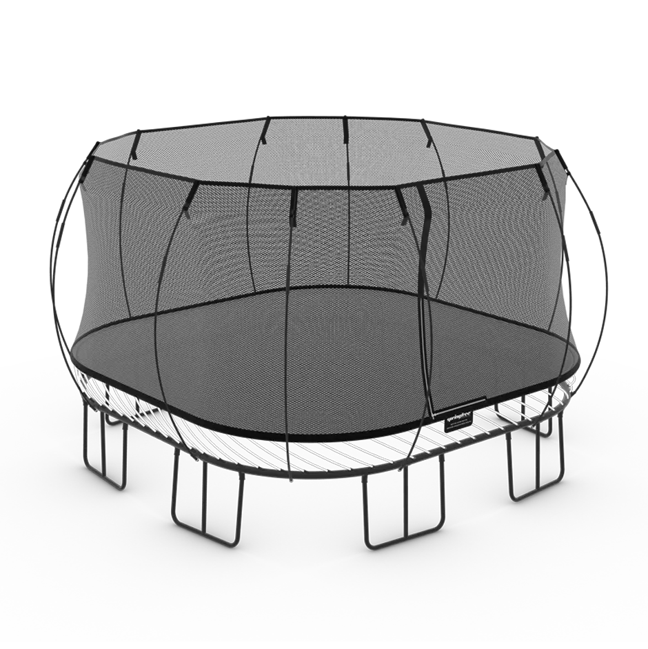 SpringFree Jumbo Square Trampoline 13' x 13'