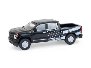 2023 Chevrolet Silverado – Stars & Stripes (Blue Collar Collection Series 14) Diecast 1:64 Scale Model - Greenlight 35300F