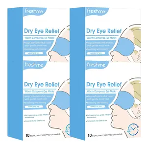 Warm Compress | Self Heating | Soothing | Used for Sleep | Relaxation | Anxiety Relief | Heated Eye Mask for Fast Relief of Dry Eyes | Relaxing | Traveltips | Convenient | Relief of Puffy Eye | No Microwave Needed | 40 Counts