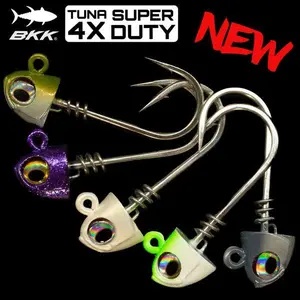 NLBN - No Live Bait Needed Tuna 4x Super-Duty Screw Lock Jig Heads