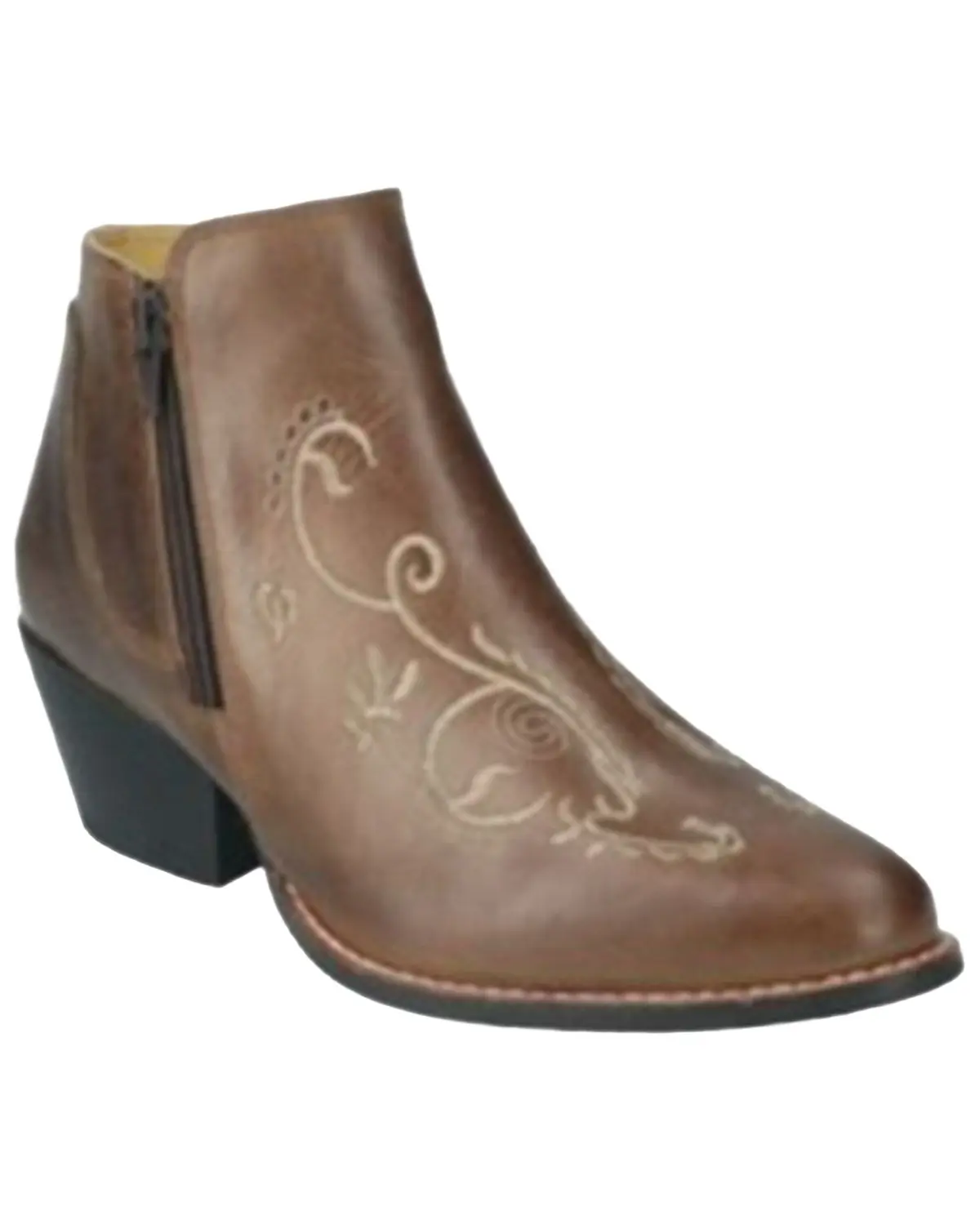 Smoky Mountain Women's Women'S Emily Distressed Western Booties Round Toe - 6320