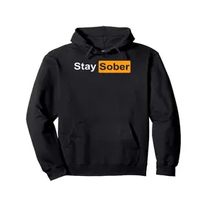Men's Hoodies Stay Sober Pullover Hoodie Men'S Motorcycle Hooded Sweatshirts hoodies for men