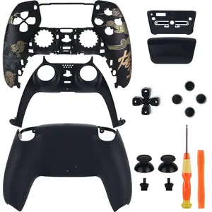 Replacement Housing Shell for PS5 Controller,Faceplates Replacement kit for PlayStation 5 Controller,Includes Front and Back Shell,Thumbsticks,Touch Pad, Buttons
