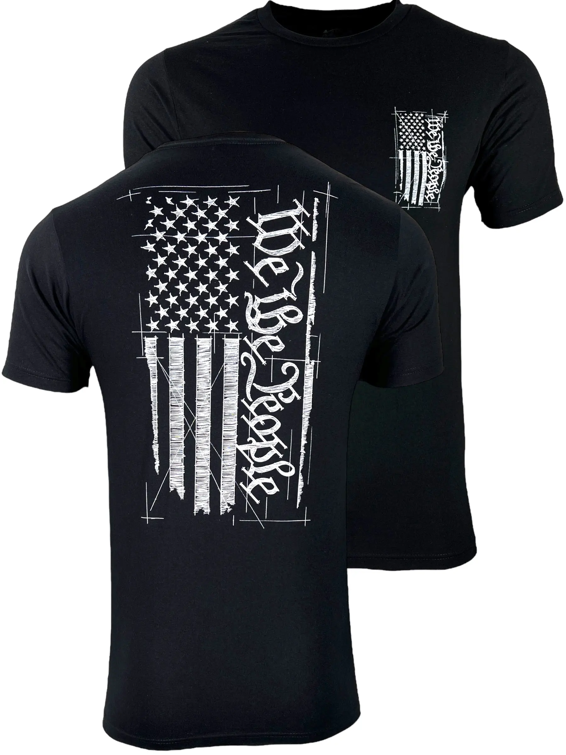 Howitzer Men's Graphic Top - Patriotic Streetwear Style, Short-Sleeve Soft Fine Jersey, Supports American Heroes, Cotton