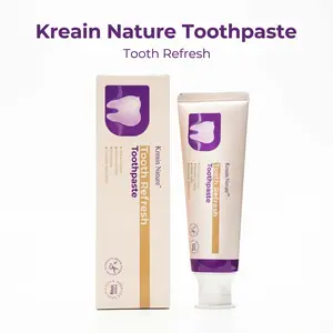 Kreain Nature 6 Toothpaste, Natural Gentle Oral Care for Daily Cleansing, Whitening, Fresh Breath, Tooth Loss Prevention and Enamel Repair
