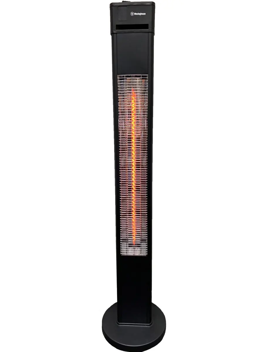 Westinghouse Radiant Heat Infrared Electric Outdoor-Indoor Heater - Freestanding, All-Season, Energy Efficient 24.4 lbs. Heater for Enclosed Areas