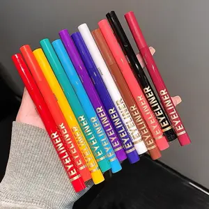 Liquid Eyeliner Pen, Eye Makeup Product, Dopamine Color Series, Waterproof & Sweatproof, Precise Easy Application, Perfect Makeup for Beginners, Eyeliner For Waterline
