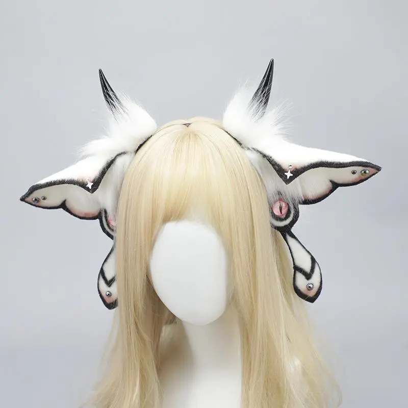 Christmas halloween Insect Design Hair Hoop, Creative Simulation Plush Hair Hoop, Themed Headwear, Party Costume Accessories for Women & Girls, Cosplay Costume Accessories