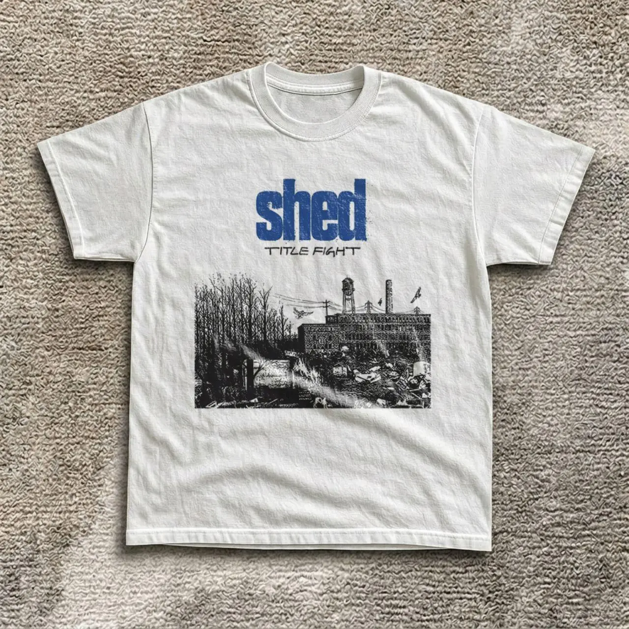 Title Fight Shed Shirt, Emo Punk Rock Band Tee, Post Hardcore Vintage Graphic T-Shirt, Alternative Music Fan Gift, Unisex Tee Shortsleeve Cotton Menswear