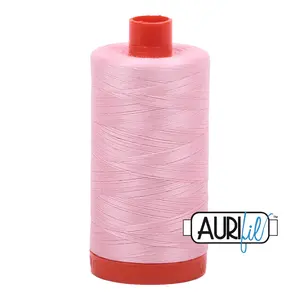 Aurifil 50wt Cotton Thread 1422yd - Baby Pink - A1050-2423