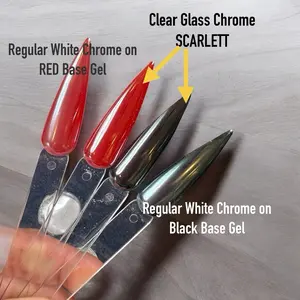 Clear Class Chrome Powder for Nail Design