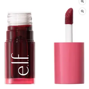e.l.f. Sheer For It Blush Tint - Buildable Stain for Lips and Cheeks, Left On Red Shade, 0.22 fl oz