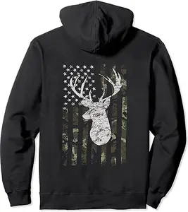 Buck Deer Hunting Camouflage Flag Hunter Hoodie Shirt, Buck Deer Hunting Shirt, Hunting Shirt, Buck Deer Hunting Hoodie, Sweater and T-shirt Crewneck