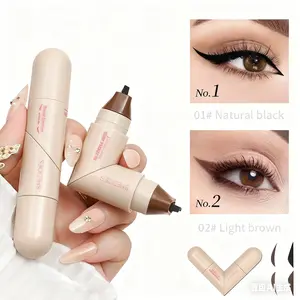 Wing It Easy!  Rotating Dual-Head Eyeliner Stamp - Quick-Dry Waterproof #LazyGirlMakeup#cosmetics#makeup