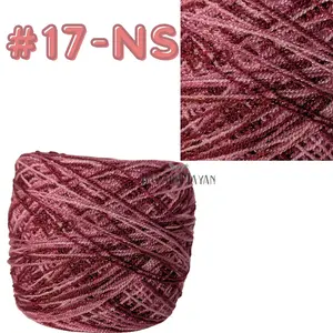 Multi 100g Crystal Crochet Mexican Yarn Thread -Hilo Estambre Cristal #17-NS