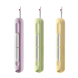 2 in 1 Automatic Needle Threader, 3 Counts/set Quick Sewing Machine Loop Needle Threaders, Sewing Kit for Home Use, Quilting Supplies, Sewing Tools