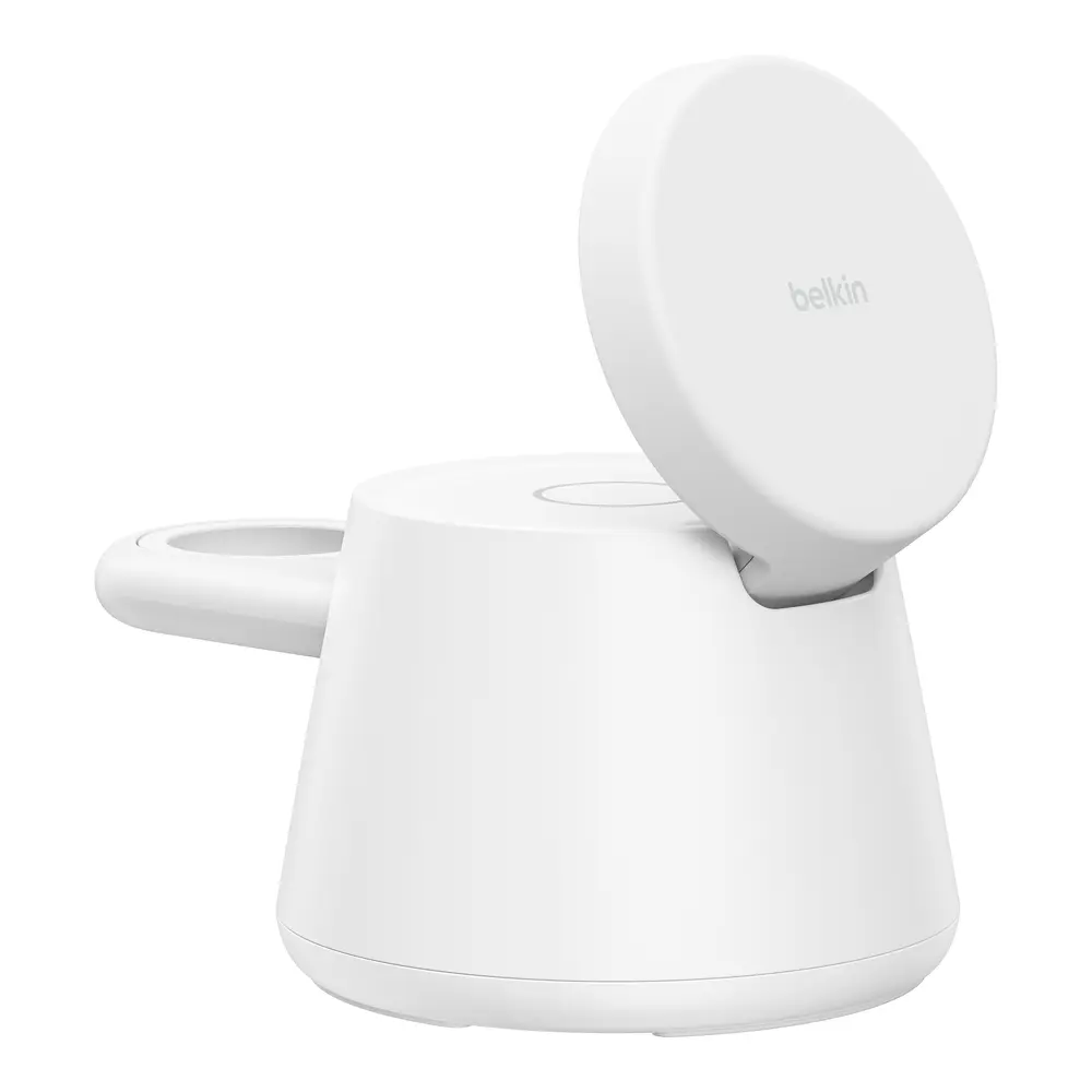 Belkin Modular Charging Dock with Qi2-25W Output, Silicone Holder, Smartphone-Pad Compatibility & Multiple Charging Ports