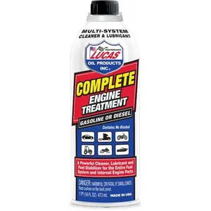 212 MAIN Lucas Oil 10016L 16oz Complete Engine Treatment, Cleans Fuel Automotive & Motorcycle Engine Repair Tool