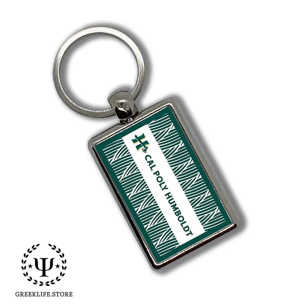 Cal Poly Humboldt Keychain Rectangular