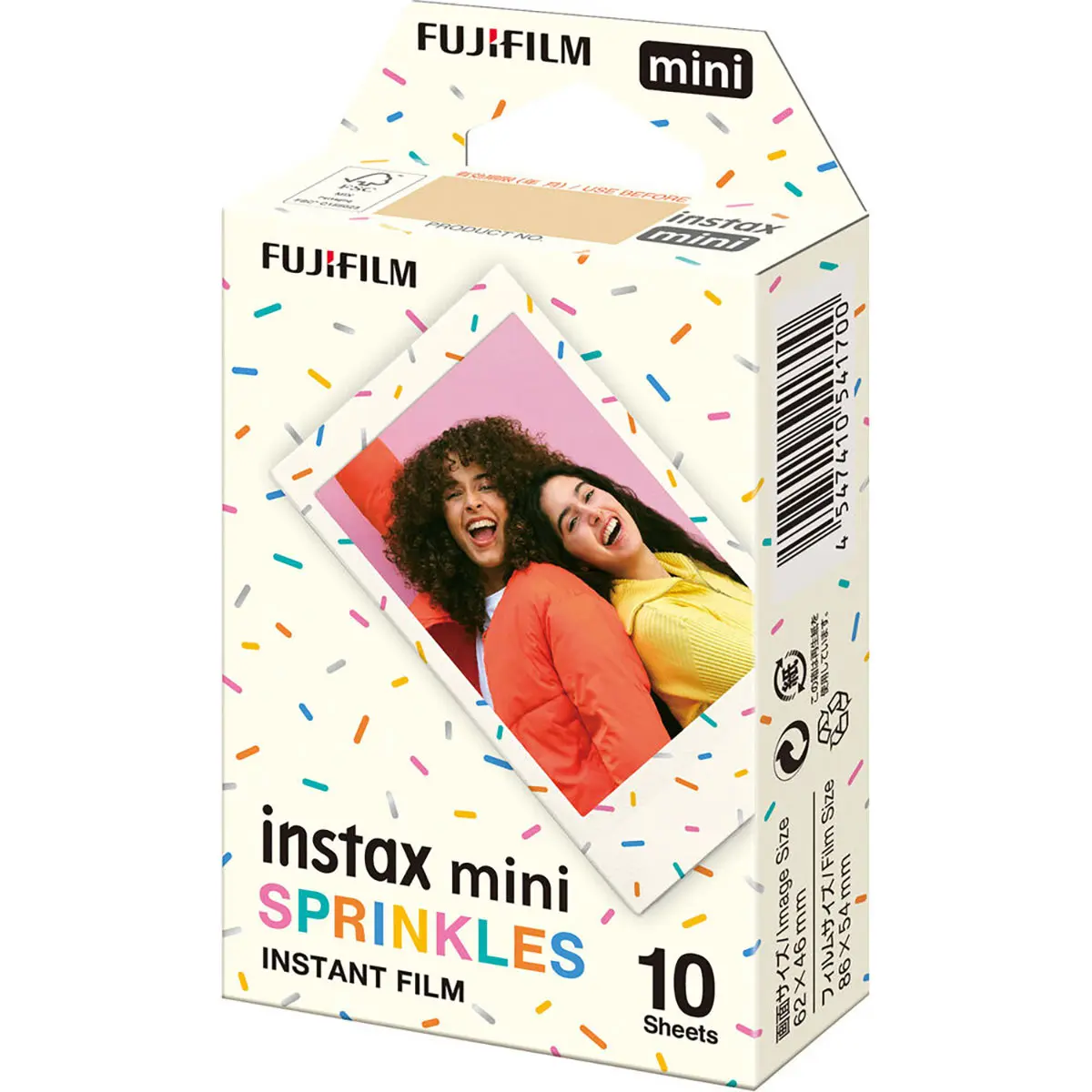 Fujifilm Instax Mini Sprinkles Instant Film, 10 Exposures