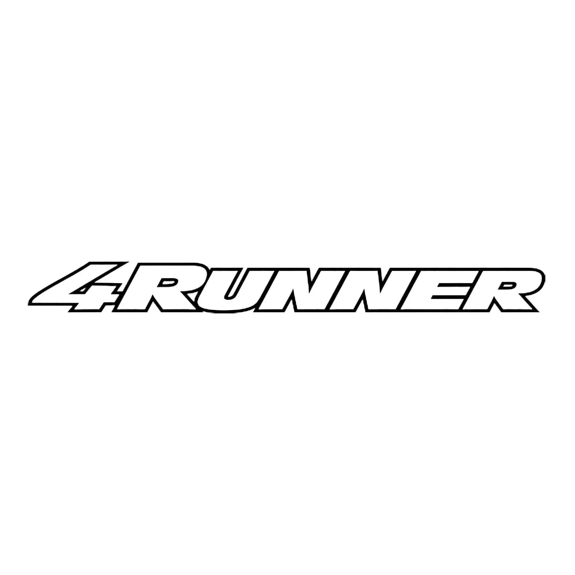 4 Runner Banner 40" x 4" by Pristine Graphics sticker decal