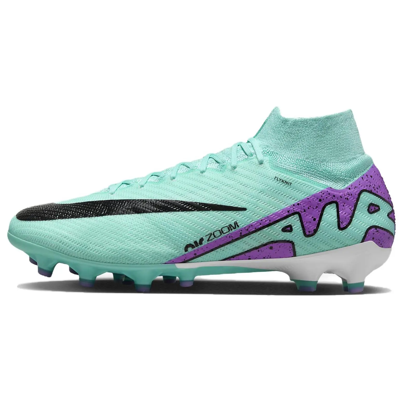 Nike Zoom Mercurial Superfly 9 Elite AG Pro Peak Ready Pack Durable Non-slip Soccer Cleats Men's Green DJ5165-300