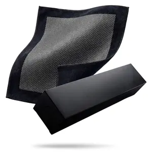 Clay Towel - Auto Detailing Clay Towel - Decontaminate Paint and Glass For Smooth Washing - 12" x 12" Brushed Microfiber