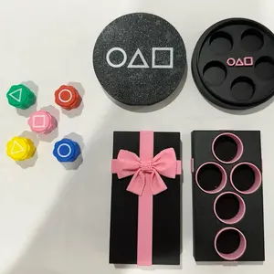 Squid Korean Game Gonggi Game Set 5 Stone Piece Catching Toy