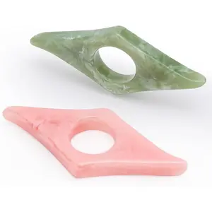 Thumb Page Holder for Reading 2Pack, Energy Pattern Thumb Bookmark, Book Opener Holder, Book Finger Page Holder, Book Accessories for Reading Lovers Pink and Olive-Green