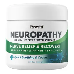 Extra Strength Neuropathy Relief Cream – Nerve Pain Support for Feet, Hands, Legs & Toes with Arnica, Vitamin B6, Aloe Vera & MSM – Made in USA