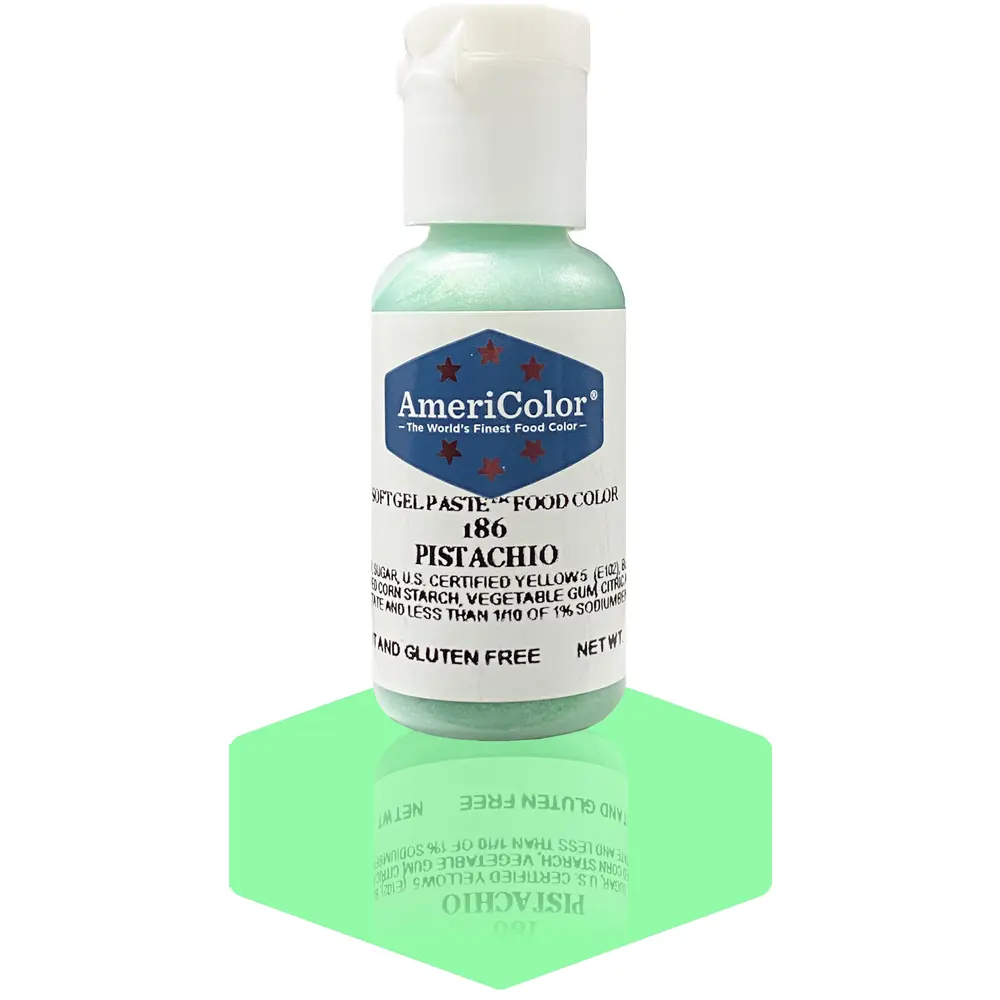 AmeriColor, Pistachio, .75 Ounce, Soft Gel Paste Food Color