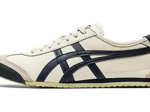 Onitsuka Tiger 1183C102 200 MEXICO 66 Retro Classic Low-Top Lifestyle Casual Shoes Unisex Navy Blue Sneaker Runner