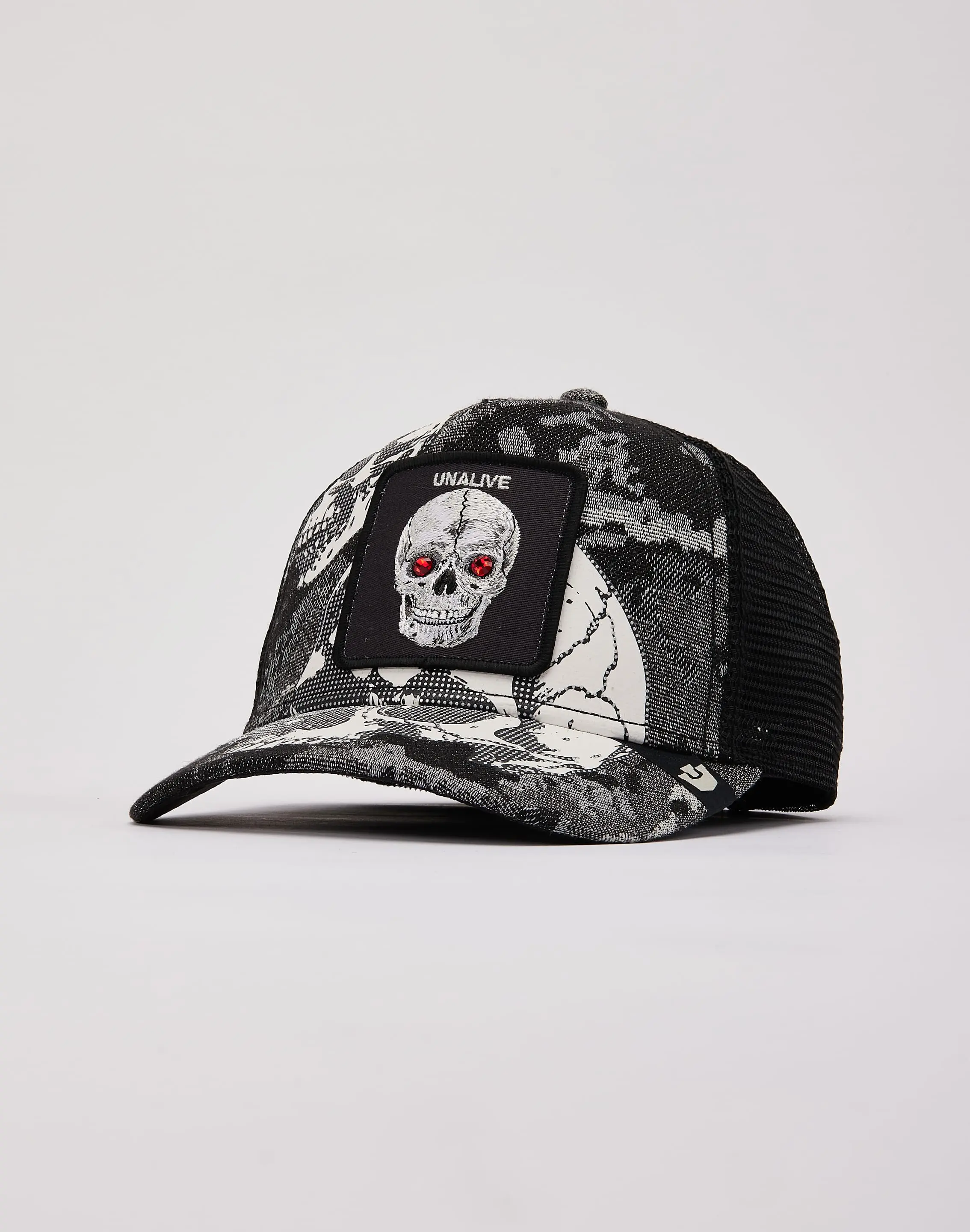 Mens Goorin Bros Bone Head Unalive Trucker Hat