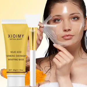 60g Turmeric & Kojic Acid Night Mask, Deep Moisturizing Hydrating Cleansing Facial Skin, Smooth Soft Hydrated Skin, Face Care for All Skin Types