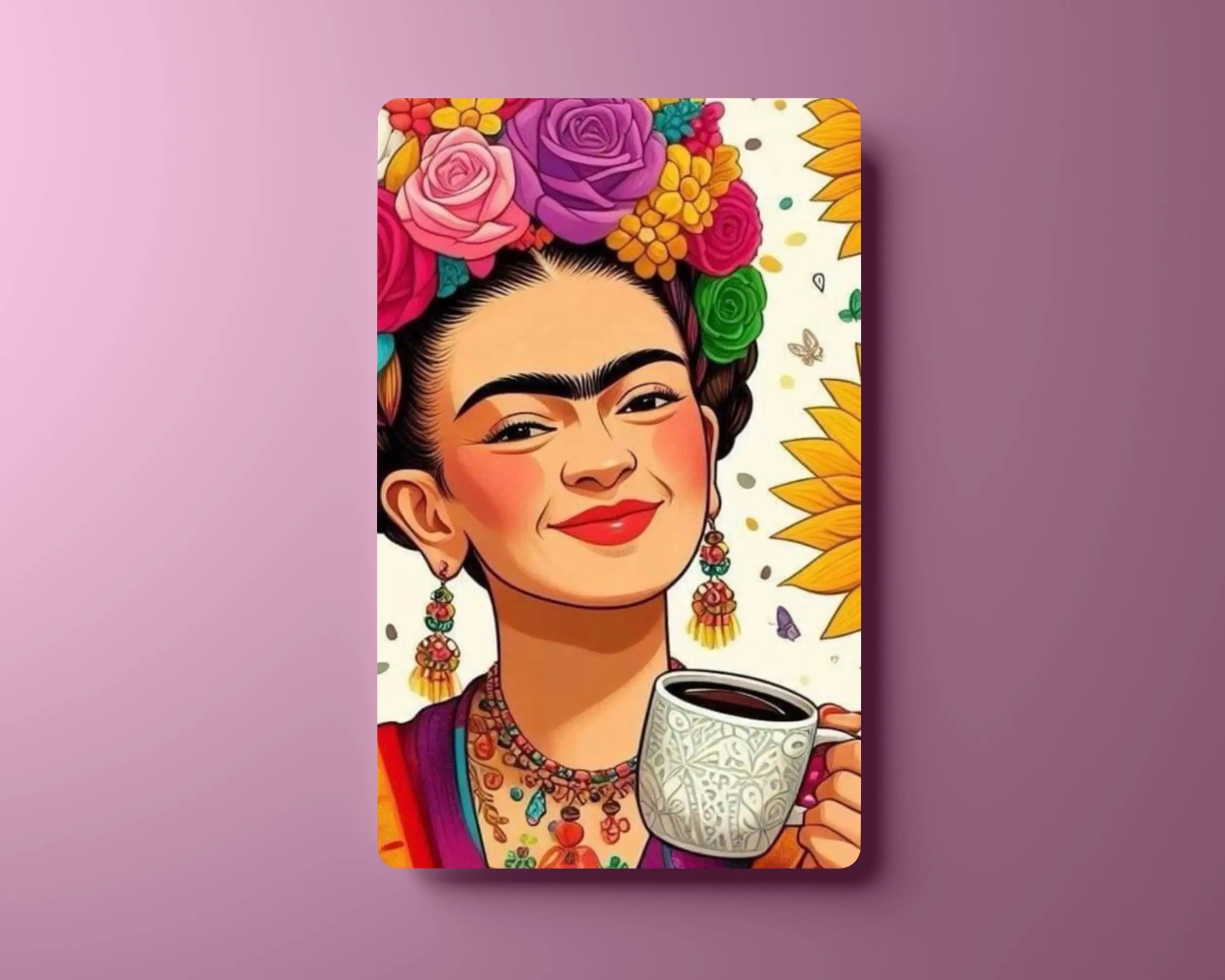 Frida Khalo card cover Funny Debit Credit Card Cover Sticker