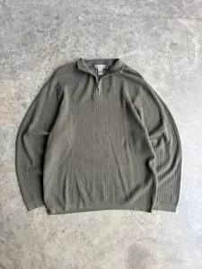 R&R Causals Quarter Zip - XL