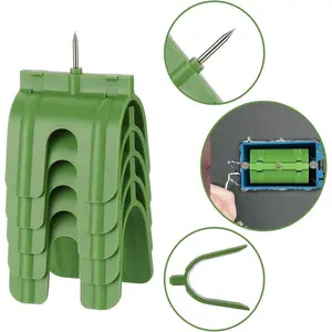 10PCS Drywall Outlet Markers for Drywall Installation No Measuring Needed Drywall Marking Tools for Electrical Outlets, Drywall Outlet Box Marking Locators Drywall Wire Protection Tools