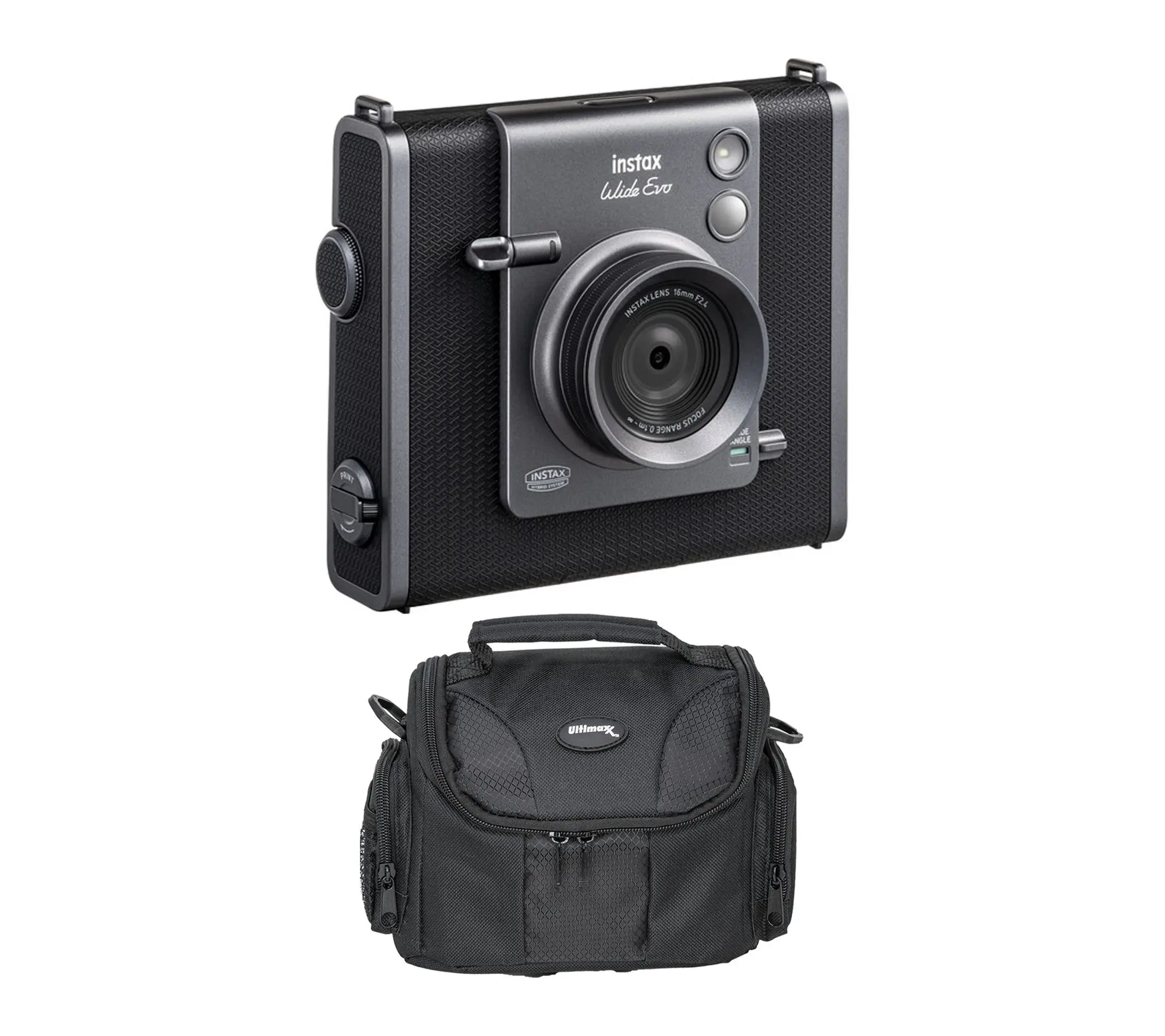 FUJIFILM INSTAX WIDE EVO Hybrid Instant Film Camera Bundle FUJIFILM INSTAX WIDE EVO Hybrid Instant Film Camera Bundle