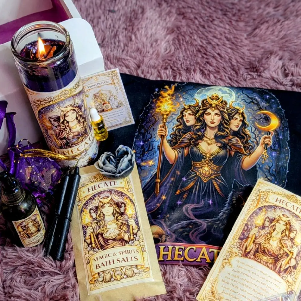 Goddess Gift Box Ritual Collection with Aphrodite Theme - for spiritual practice  . Inbox me for T-shirt size.