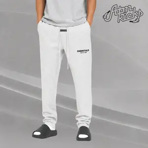 Fear of God Essentials Relaxed Sweatpants Light Oatmeal Authentic Brand New Fashion Streetwear Hypebeast Limited Gift