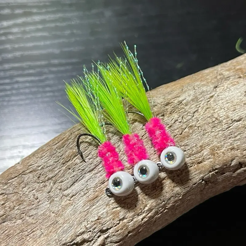1/16oz Handtied crappie jig 1/16oz Handtied crappie jig