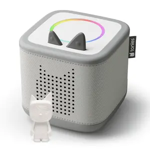 Moon Gray Toniebox 2 Musical Starter Set Audio Player with DIY Creative Tonie for Kids