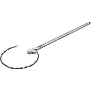 Father's Day Gift VEVOR Chain Wrench, 48 inch Chain Pipe Wrench, 13.4 inch Diameter Capacity, CRV Reversible Pipe Fitting Tool Wrench with High Strength Jaw and Ergonomic Handle, for Pipe Installation and Car Repair